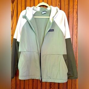 Columbia zip up sweater